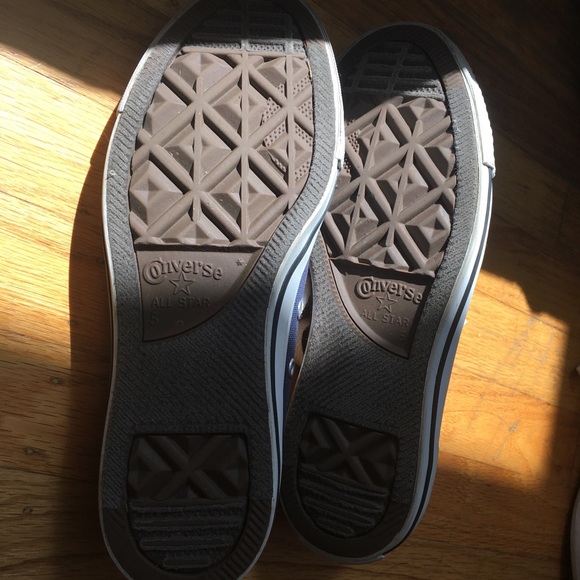 navy converse all star chuck taylor low top - Picture 5 of 6